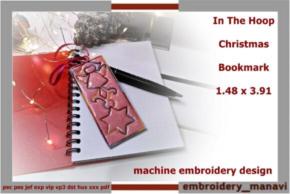 A Designer's Review of the ITH Christmas Ornament Bookmark