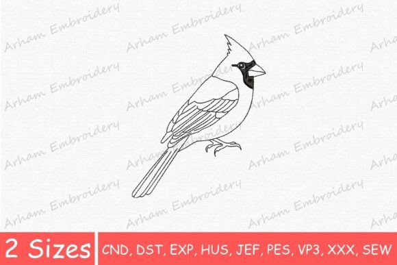 Cardinal Bird Embroidery Design: A Seller’s Review