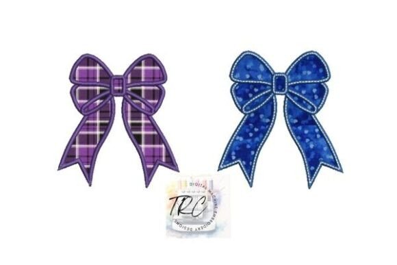 Charming Applique Bow for Business Merch