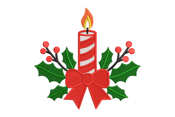 Christmas Candle: A Cozy, Festive Design for Holiday Product Collections