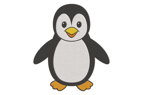 Cute Penguin Embroidery Design: Warm & Perfect for Gifts