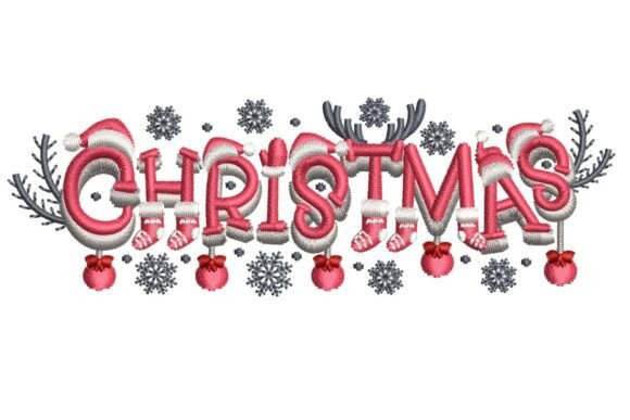 Festive Christmas Embroidery: A Joyful Holiday Touch
