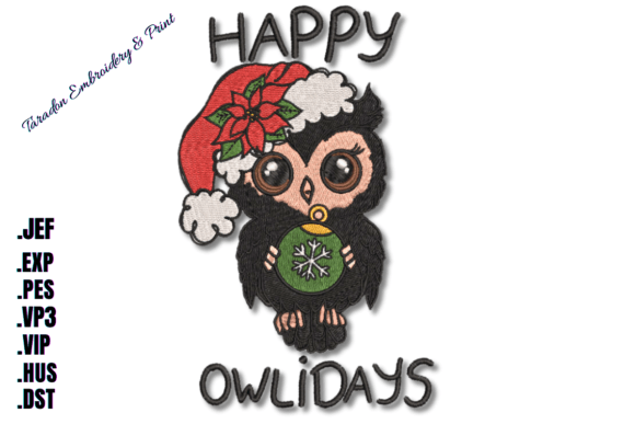 Happy Owlidays: A Charming Addition to Your Holiday Collection