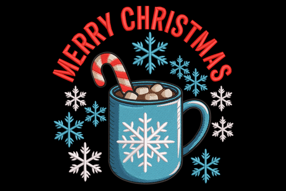 Merry Christmas Cocoa: A Business-Friendly Embroidery Design Review