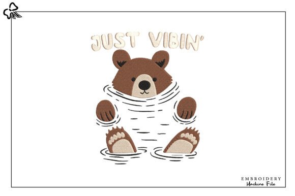 Review of Funny Bear Embroidery Design for Sweatshirts