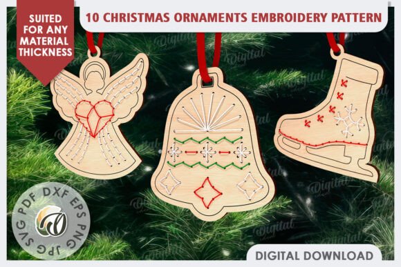 Review: Ornament Embroidery Pattern SVG Bundle