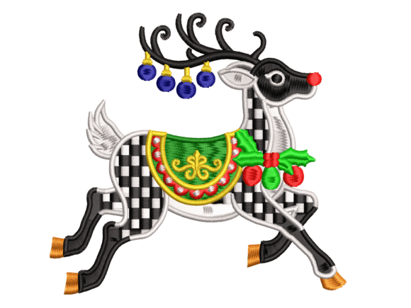 Seasonal Product Review: Christmas Reindeer Embroidery Design