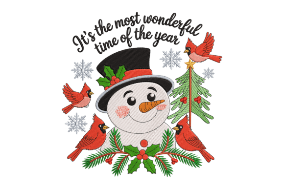 Snowman Family: A Cozy Seasonal Embroidery Design Review